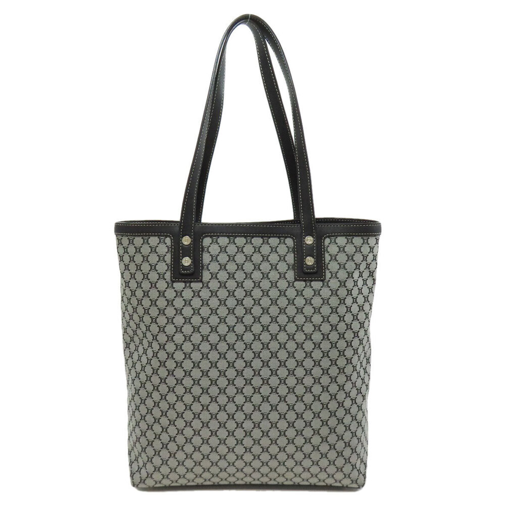 Celine Bag Tote Macadam Canvas Brown